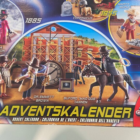 Playmobil Back To The Future Adventskalender 70576  75 Pieces  Marty McFly Emmet - Picture 5 of 16